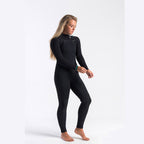 C-Skins Womens ReWired 5/4mm CZ Winter Wetsuit-Raven Black/Black