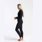 C-Skins Womens ReWired 5/4mm CZ Winter Wetsuit-Raven Black/Black
