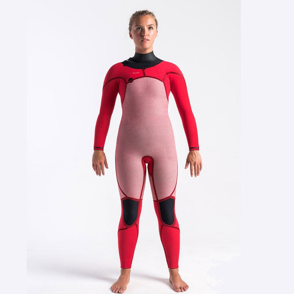 C-Skins Womens ReWired 5/4mm CZ Winter Wetsuit-Raven Black/Black