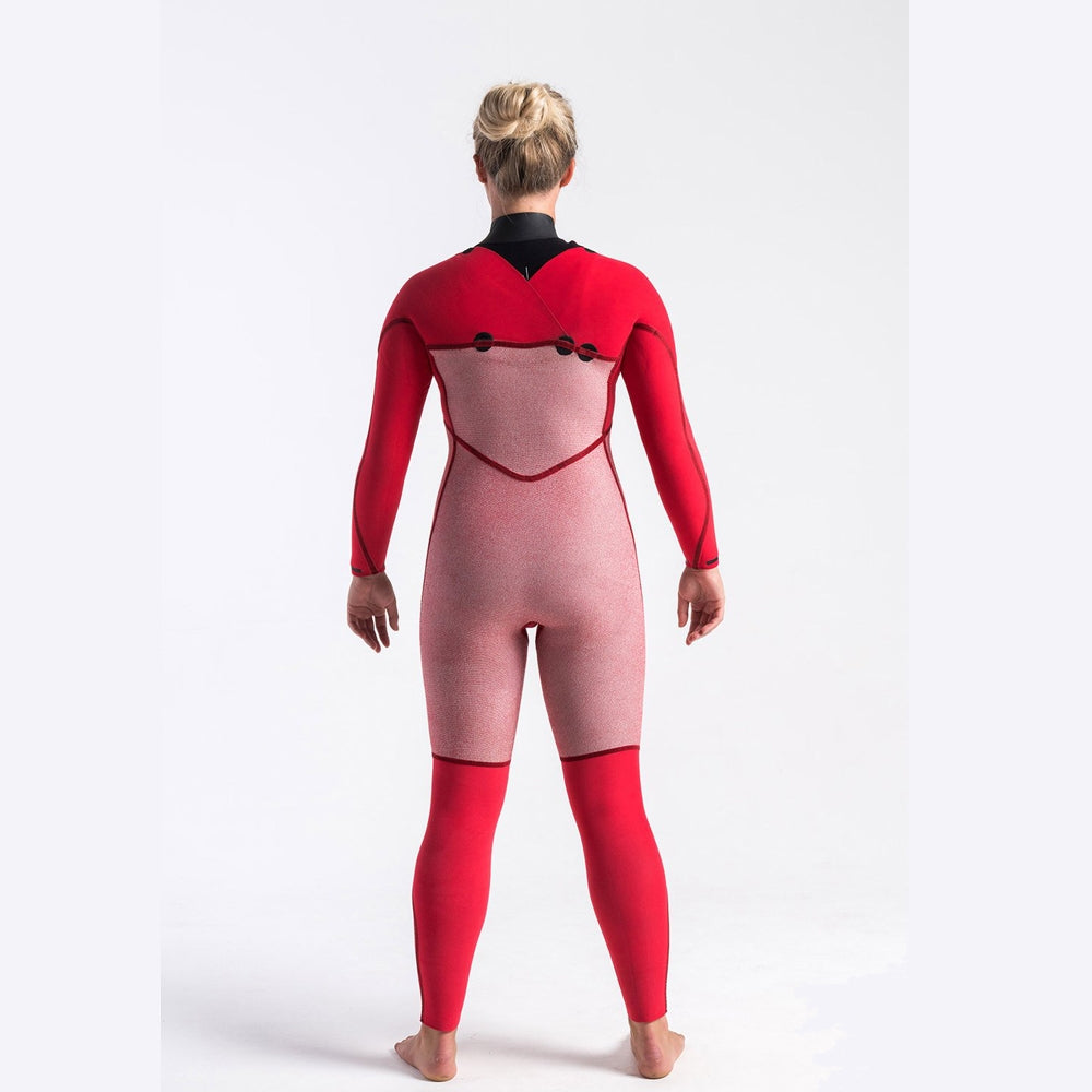 C-Skins Womens ReWired 5/4mm CZ Winter Wetsuit-Raven Black/Black