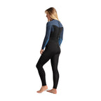 C-Skins Womens Solace 4/3mm BZ Wetsuit  - Black/Bluestone/Cascade
