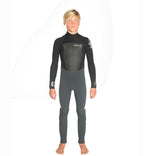 C Skins Junior Legend 5/4/3 GBS Back Zip Wetsuit - Black/Graphite