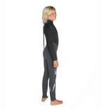 C Skins Junior Legend 5/4/3 GBS Back Zip Wetsuit - Black/Graphite