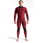 C-Skins ReWired 4/3mm Chest Zip Full Wetsuit - Black/Meteor/Lime