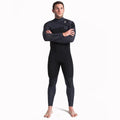 C-Skins ReWired 5/4mm GBS Chest Zip Winter Wetsuit-Black/Charcoal