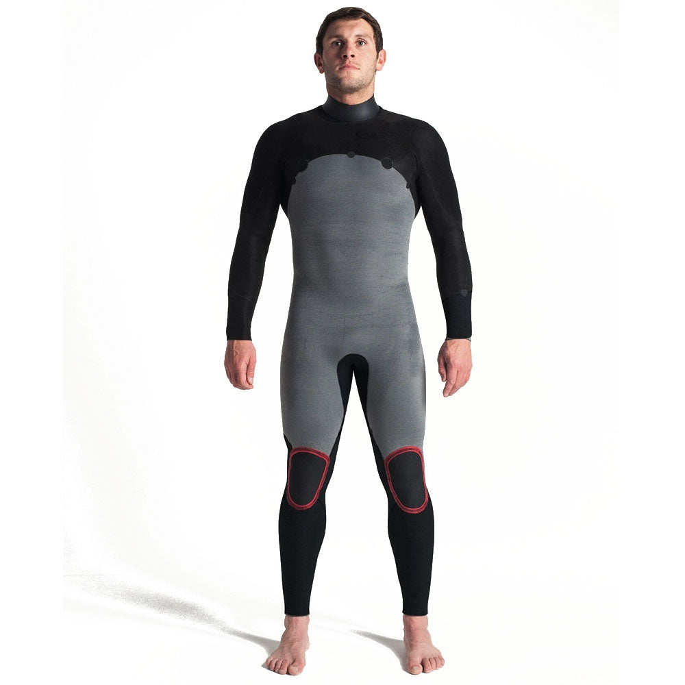C-Skins Session 5/4/3 GBS CZ Winter Wetsuit - Black/Black/White