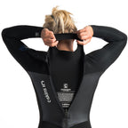 C-Skins Womens Solace 5/4/3mm GBS BZ Winter Wetsuit-Raven/Winter