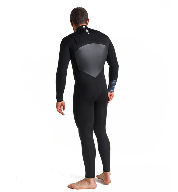 C Skins Session 4/3 GBS CZ Wetsuit - Black/C-Ollage/Silver Grey