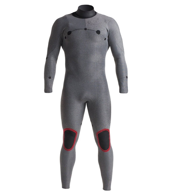 C Skins Session 4/3 GBS CZ Wetsuit - Black/C-Ollage/Silver Grey