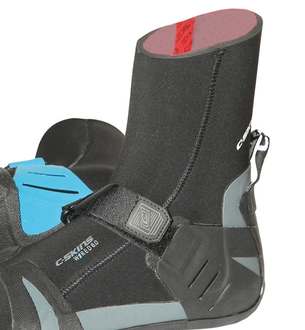 C Skins Wired 6mm Split Toe Wetsuit Boots - Black Blue