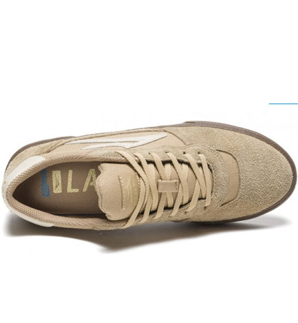 Lakai Cambridge Tan Cream Skate Shoes