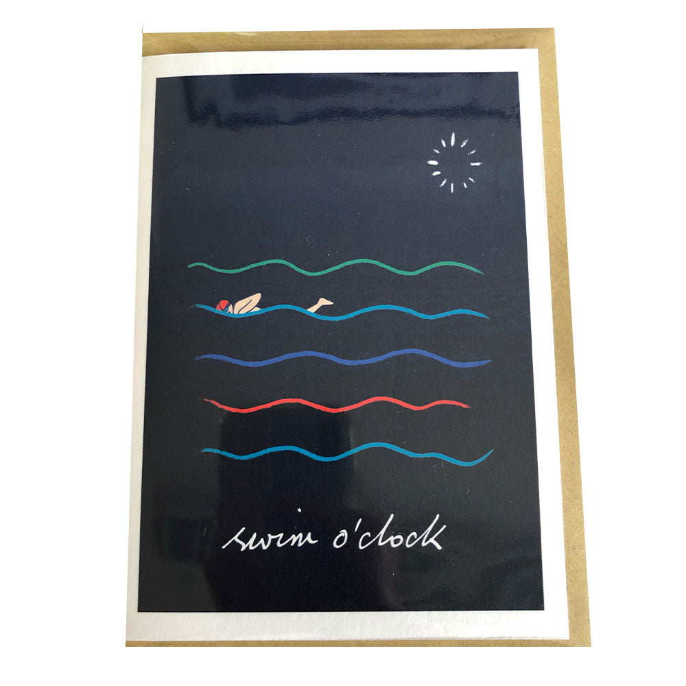 Inkpen Cards - Swim O'Clock