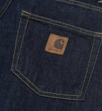 Carhartt WIP Klondike Blue Stretch Denim Trousers
