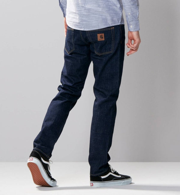 Carhartt WIP Klondike Blue Stretch Denim Trousers