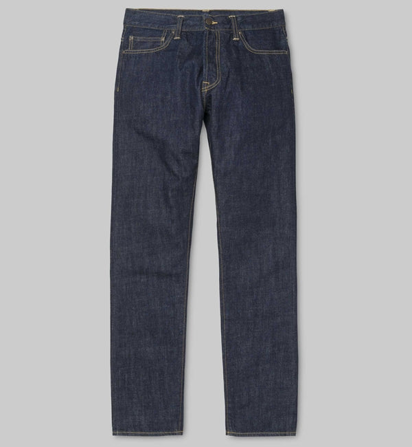 Carhartt WIP Klondike Blue Stretch Denim Trousers