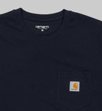 Carhartt Pocket Short Sleeved T Shirt  - Dark Navy