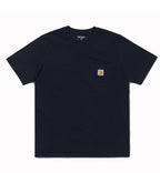 Carhartt Pocket Short Sleeved T Shirt  - Dark Navy