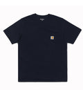 Carhartt Pocket Short Sleeved T Shirt  - Dark Navy