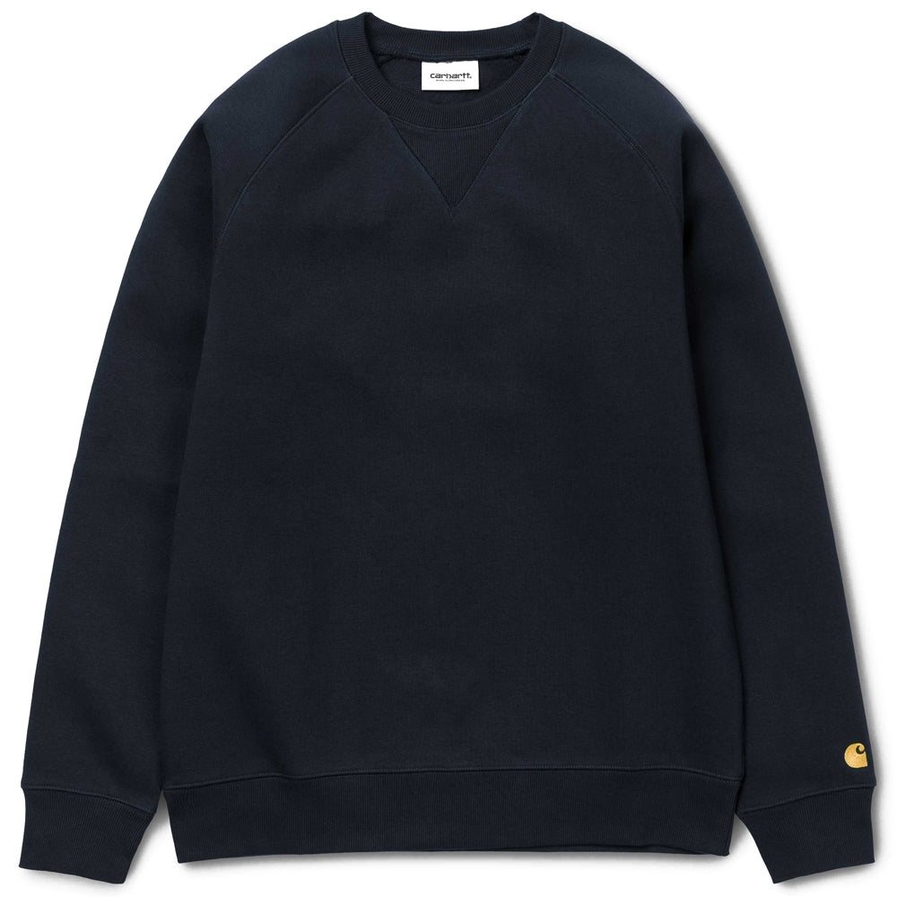 Carhartt Chase Sweatshirt  - Dark Navy/Gold