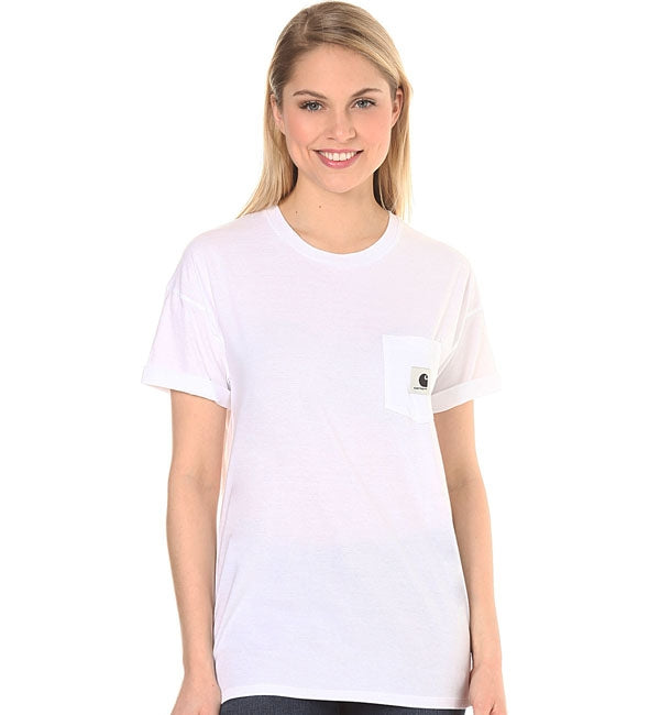 Carhartt Womens Carrie Pocket Short Sleeved T Shirt