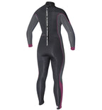 C Skins Womens Solace 5/4/3mm Winter Wetsuit Black Graphite Rose