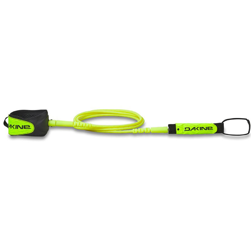 Dakine Kaimana Team Leash - 6' x 1/4  - Lime