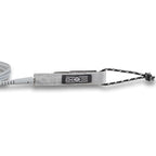 Dakine John John Florence Kainui 6' x 1/4 Surf Leash  - Carbon/Bl