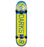 Dark Star Timeworks Yellow Blue Complete 7.375" Skateboard