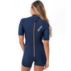 Rip Curl Womens Dawn Patrol 2mm Back Zip Shortie Wetsuit - Stripe