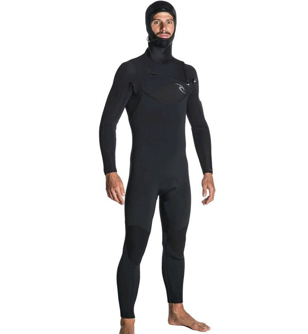 Rip Curl Dawn Patrol 5/4mm Chest Zip Hooded Winter Wetsuit