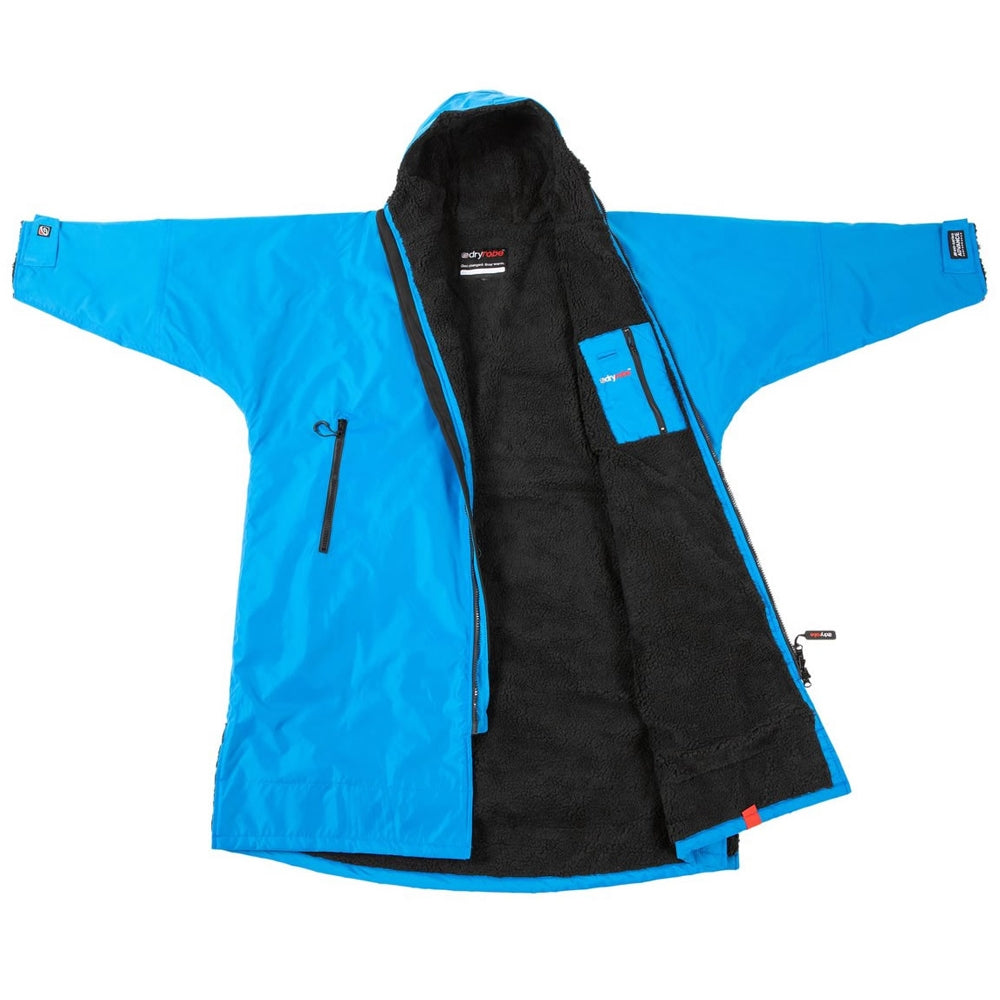 Dry Robe Advance Long Sleeve Blue Black - Medium