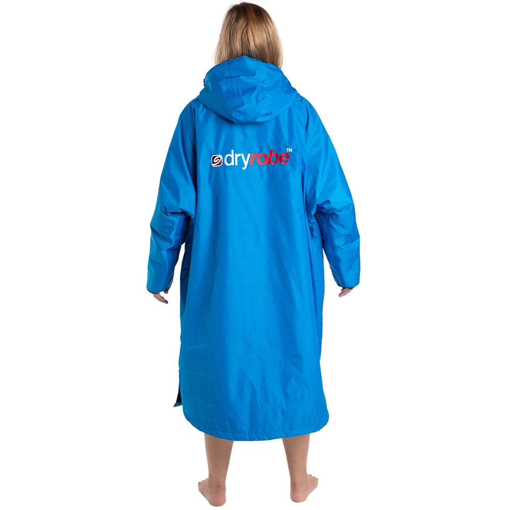 Dry Robe Advance Long Sleeve Blue Black - Medium