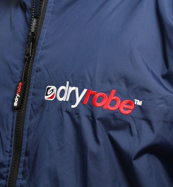 Dryrobe Advance Short Sleeve - Navy Grey Medium