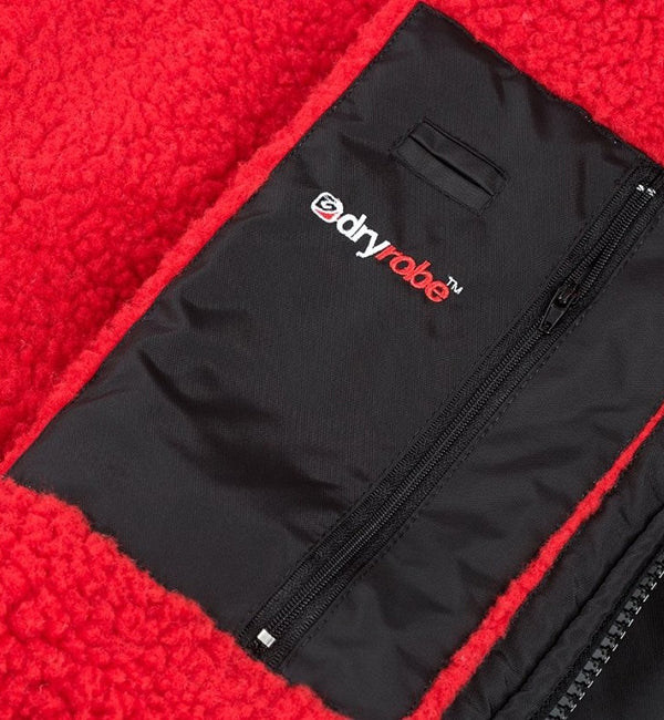 Dryrobe Advance Shortsleeve Medium - Black Red