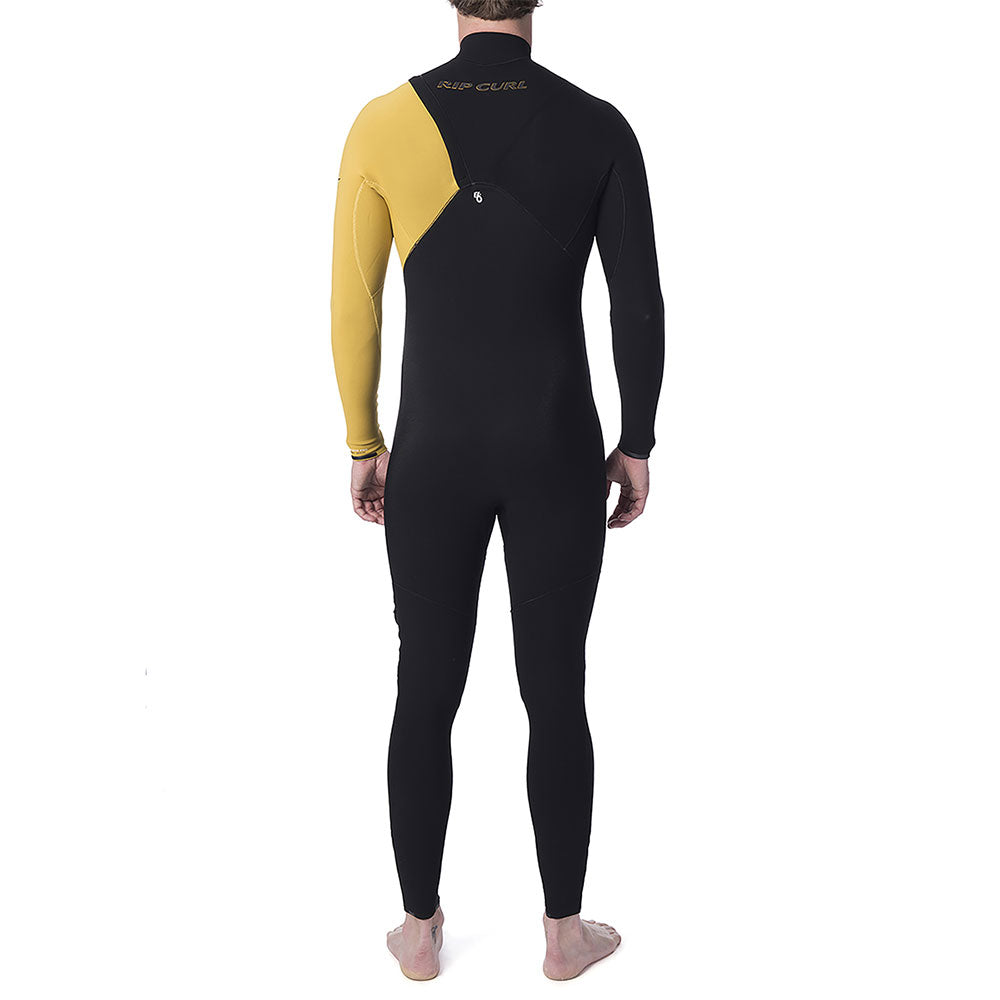Rip Curl E-Bomb 3/2mm Zip Free Full Wetsuit - Yellow
