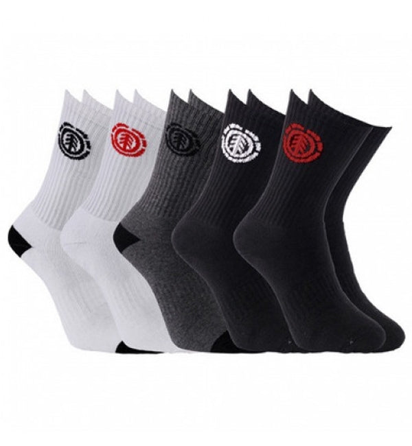 Element High-Rise 5 Pack Socks