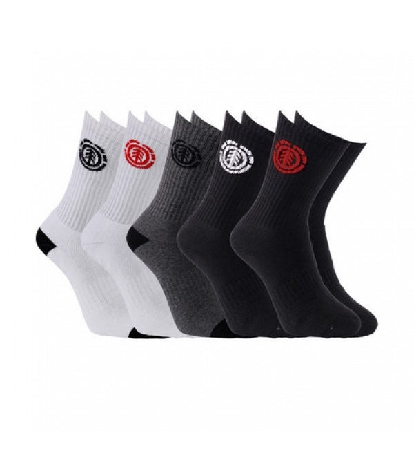 Element High-Rise 5 Pack Socks