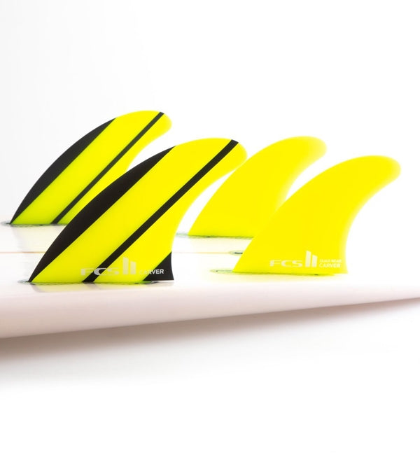 FCS 2 Carver Neo Glass Small Quad Rear Fin Set