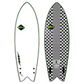 Softech Kyuss Fish 5'8 Checkered Surfboard