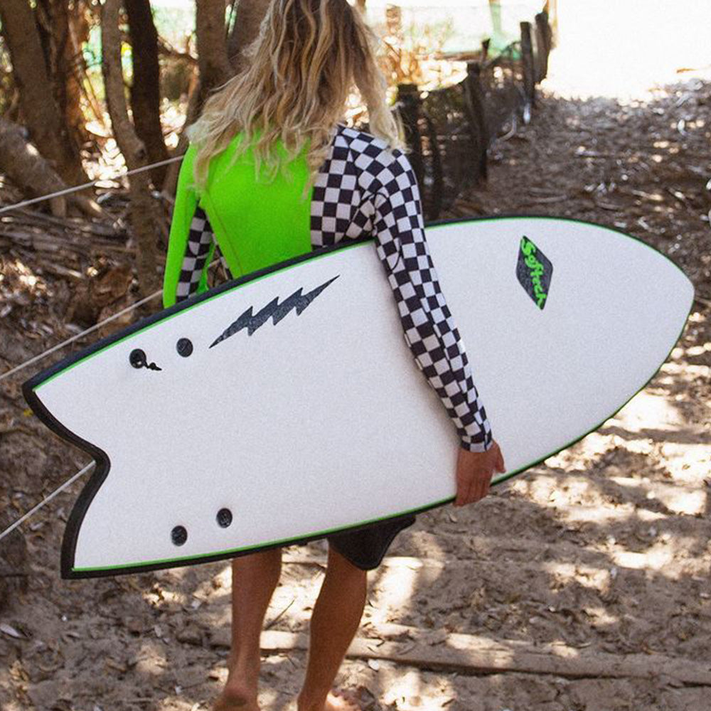 Softech Kyuss Fish 5'8 Checkered Surfboard