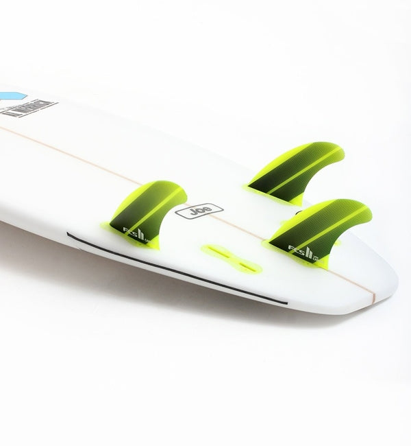 FCS 2 Carver Neo Glass Large Gradient Tri-Quad Fins