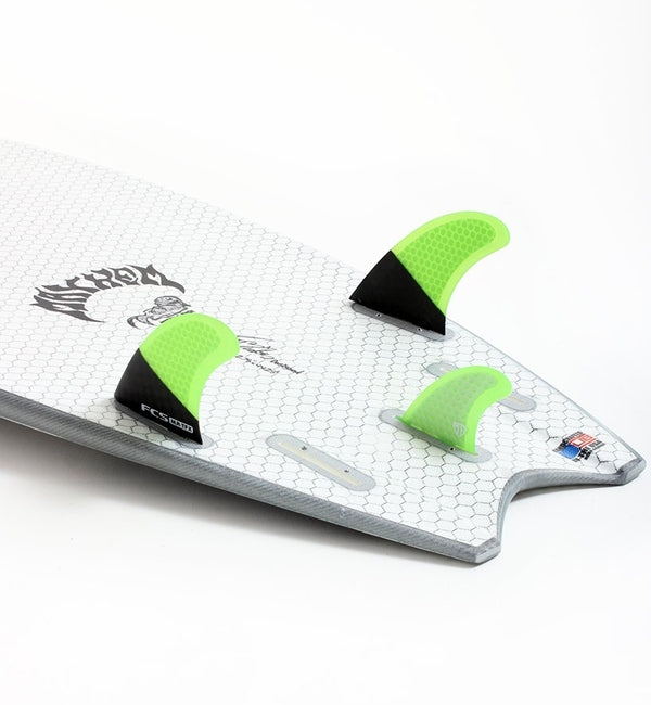 FCS 2 MR TFX Performance Carbon Fluro Tri Fin Set