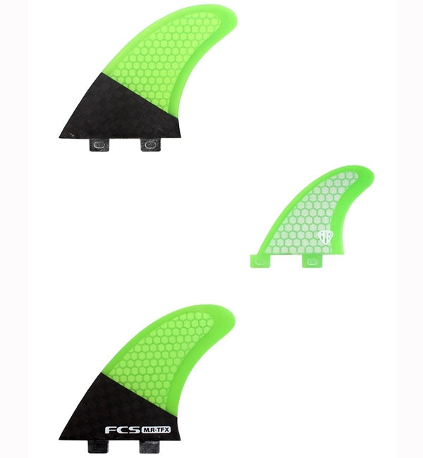 FCS 2 MR TFX Performance Carbon Fluro Tri Fin Set