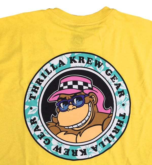 Thrilla Krew Dot Logo Floral Squash