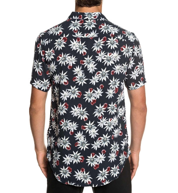 Quiksilver Fluid Geometric Short Sleeved Shirt