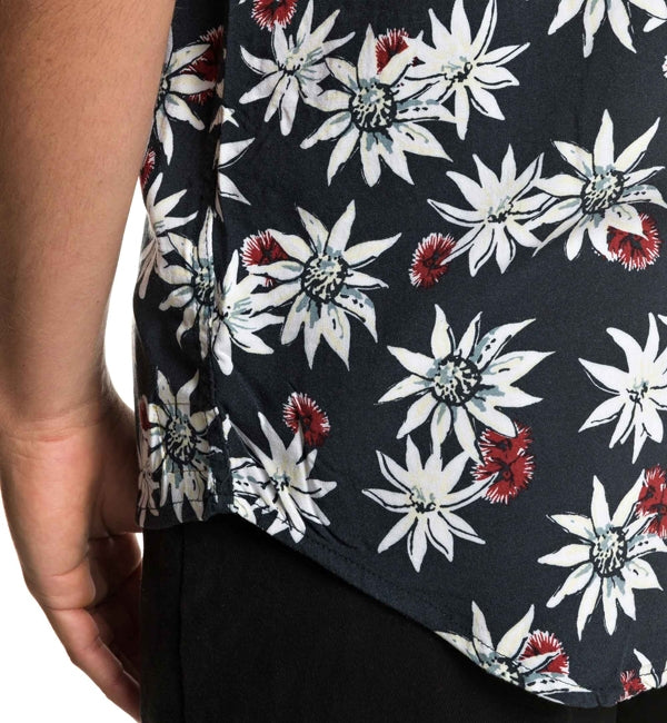 Quiksilver Fluid Geometric Short Sleeved Shirt