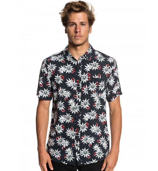 Quiksilver Fluid Geometric Short Sleeved Shirt