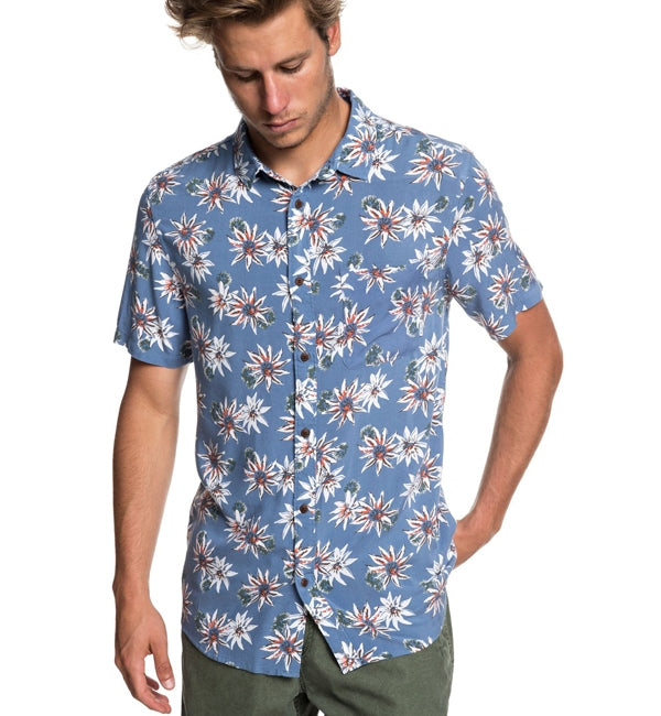 Quiksilver Fluid Geometric Short Sleeved Shirt