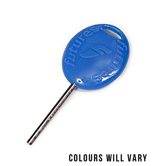 Surfboard fin key