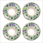 Heroin Eyes Glow in the Dark Skate Wheels